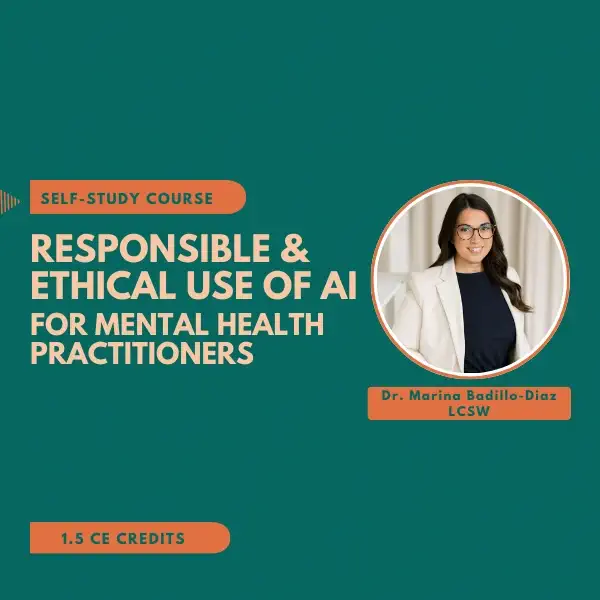 Responsible and Ethical Use of AI in Mental Health course cover
